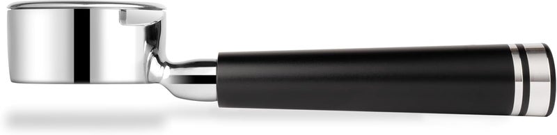 LLQ 58mm Bottomless Naked 2 Ears Portafilter Compatible with Gaggia Machines– Includes 18–20g Basket (Aluminum Flat, 58mm For Gaggia) - Image 3